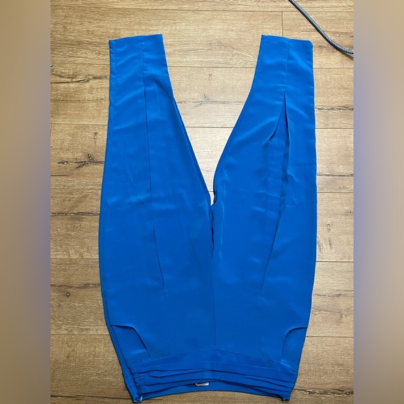 ASOS Pleat Front Harem Pants - Cobalt / new - Picture 2 of 6